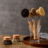 Wooden Dish Scrub Brush with Replaceable Heads - Image 7